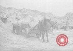 Image of tram line construction Warsaw Poland, 1947, second 1 stock footage video 65675055119