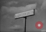 Image of tram line construction Warsaw Poland, 1947, second 16 stock footage video 65675055119