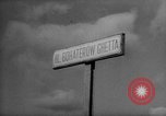 Image of tram line construction Warsaw Poland, 1947, second 19 stock footage video 65675055119