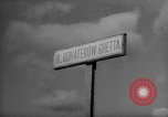 Image of tram line construction Warsaw Poland, 1947, second 20 stock footage video 65675055119