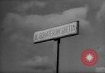 Image of tram line construction Warsaw Poland, 1947, second 21 stock footage video 65675055119
