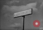 Image of tram line construction Warsaw Poland, 1947, second 23 stock footage video 65675055119
