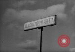 Image of tram line construction Warsaw Poland, 1947, second 25 stock footage video 65675055119