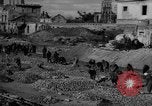 Image of tram line construction Warsaw Poland, 1947, second 49 stock footage video 65675055119