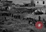 Image of tram line construction Warsaw Poland, 1947, second 53 stock footage video 65675055119