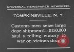 Image a saisi une cargaison de drogue New York City USA, 1931, de la seconde 7 séquences d'archives historiques vidéo 65675055146
