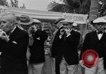 Standbild Wohlhabende amerikanische Männer im exklusiven Club Cocolobo Cay Florida USA, 1931, aus Sekunde 23 historischem Filmmaterial Videoclip 65675055150