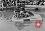 Standbild Wohlhabende amerikanische Männer im exklusiven Club Cocolobo Cay Florida USA, 1931, aus Sekunde 27 historischem Filmmaterial Videoclip 65675055150
