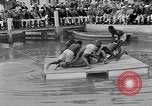 Standbild Wohlhabende amerikanische Männer im exklusiven Club Cocolobo Cay Florida USA, 1931, aus Sekunde 31 historischem Filmmaterial Videoclip 65675055150