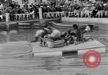 Standbild Wohlhabende amerikanische Männer im exklusiven Club Cocolobo Cay Florida USA, 1931, aus Sekunde 32 historischem Filmmaterial Videoclip 65675055150