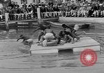 Standbild Wohlhabende amerikanische Männer im exklusiven Club Cocolobo Cay Florida USA, 1931, aus Sekunde 33 historischem Filmmaterial Videoclip 65675055150