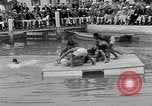Standbild Wohlhabende amerikanische Männer im exklusiven Club Cocolobo Cay Florida USA, 1931, aus Sekunde 34 historischem Filmmaterial Videoclip 65675055150
