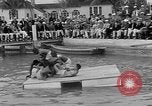 Standbild Wohlhabende amerikanische Männer im exklusiven Club Cocolobo Cay Florida USA, 1931, aus Sekunde 41 historischem Filmmaterial Videoclip 65675055150