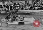 Standbild Wohlhabende amerikanische Männer im exklusiven Club Cocolobo Cay Florida USA, 1931, aus Sekunde 42 historischem Filmmaterial Videoclip 65675055150