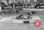 Standbild Wohlhabende amerikanische Männer im exklusiven Club Cocolobo Cay Florida USA, 1931, aus Sekunde 44 historischem Filmmaterial Videoclip 65675055150