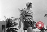 Image of fashion show Miami Beach Florida USA, 1931, second 19 stock footage video 65675055151