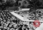 Image of fashion show Miami Beach Florida USA, 1931, second 23 stock footage video 65675055151