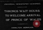 Image of Prince of Wales Hamilton Bermuda, 1931, second 1 stock footage video 65675055152