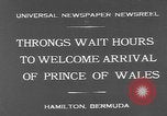 Image of Prince of Wales Hamilton Bermuda, 1931, second 6 stock footage video 65675055152