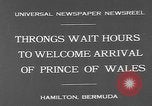 Image of Prince of Wales Hamilton Bermuda, 1931, second 7 stock footage video 65675055152