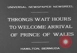 Image of Prince of Wales Hamilton Bermuda, 1931, second 8 stock footage video 65675055152
