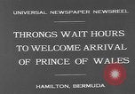 Image of Prince of Wales Hamilton Bermuda, 1931, second 9 stock footage video 65675055152