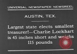 Image of Charlie Lockhart Austin Texas USA, 1931, second 8 stock footage video 65675055153