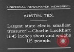 Image of Charlie Lockhart Austin Texas USA, 1931, second 9 stock footage video 65675055153
