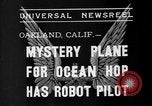 Image of Mystery plane Oakland California USA, 1935, second 4 stock footage video 65675055154