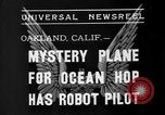 Image of Mystery plane Oakland California USA, 1935, second 7 stock footage video 65675055154