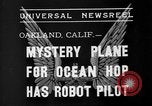 Image of Mystery plane Oakland California USA, 1935, second 8 stock footage video 65675055154