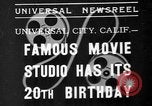 Image of Carl Laemmle Universal City California USA, 1935, second 1 stock footage video 65675055159