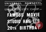 Image of Carl Laemmle Universal City California USA, 1935, second 3 stock footage video 65675055159