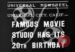 Image of Carl Laemmle Universal City California USA, 1935, second 6 stock footage video 65675055159