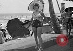 Image of fashion show Miami Beach Florida USA, 1935, second 15 stock footage video 65675055161