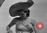 Image of fashion show Miami Beach Florida USA, 1935, second 58 stock footage video 65675055161