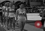Standbild Grayce Reilly gekrönte "Miss Venus" Moderne Coney Island New York USA, 1939, aus Sekunde 12 historischem Filmmaterial Videoclip 65675055163