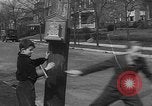 Standbild Feueralarm mit manacle um falsche Alarme United States USA, 1935, aus Sekunde 9 historischem Filmmaterial Videoclip 65675055178