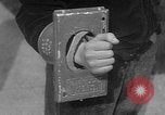 Standbild Feueralarm mit manacle um falsche Alarme United States USA, 1935, aus Sekunde 10 historischem Filmmaterial Videoclip 65675055178