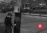 Standbild Feueralarm mit manacle um falsche Alarme United States USA, 1935, aus Sekunde 17 historischem Filmmaterial Videoclip 65675055178