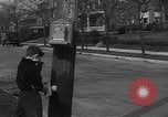 Standbild Feueralarm mit manacle um falsche Alarme United States USA, 1935, aus Sekunde 18 historischem Filmmaterial Videoclip 65675055178