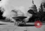Image of Tri-phibian ornithopter vehicle fire Washington DC USA, 1936, second 9 stock footage video 65675055192