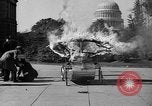 Image of Tri-phibian ornithopter vehicle fire Washington DC USA, 1936, second 21 stock footage video 65675055192