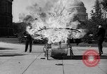 Image of Tri-phibian ornithopter vehicle fire Washington DC USA, 1936, second 27 stock footage video 65675055192