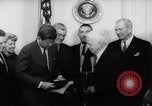 Image of John F Kennedy Washington DC USA, 1962, second 34 stock footage video 65675055198