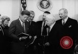 Image of John F Kennedy Washington DC USA, 1962, second 37 stock footage video 65675055198
