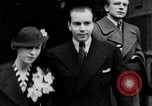 Standbild Hochzeit von Prinz Sigvard von Schweden London England Vereinigtes Königreich, 1934, aus Sekunde 30 historischem Filmmaterial Videoclip 65675055209