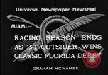 Image of race horse Time Clock Miami Florida USA, 1934, second 12 stock footage video 65675055213