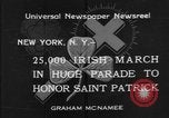 Image of parade New York City USA, 1934, second 3 stock footage video 65675055215