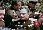 Image of American and Russian Generals Torgau Germany, 1945, second 16 stock footage video 65675055218